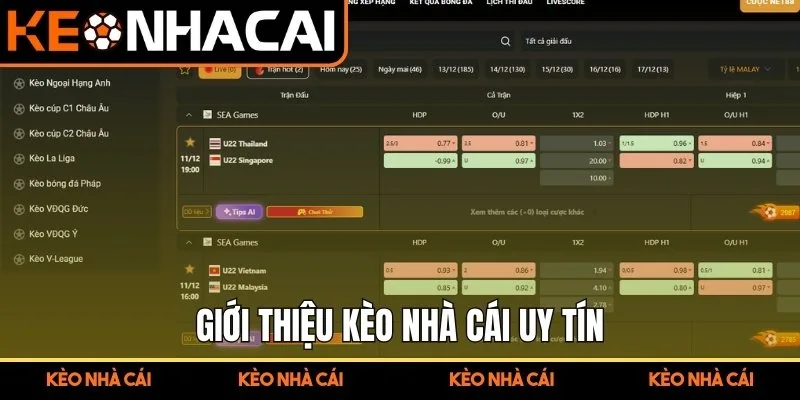 Giới Thiệu Kèo Nhà Cái - Tổng Quan Nền Tảng Soi Kèo Uy Tín 1 Giới thiệu Kèo Nhà Cái uy tín